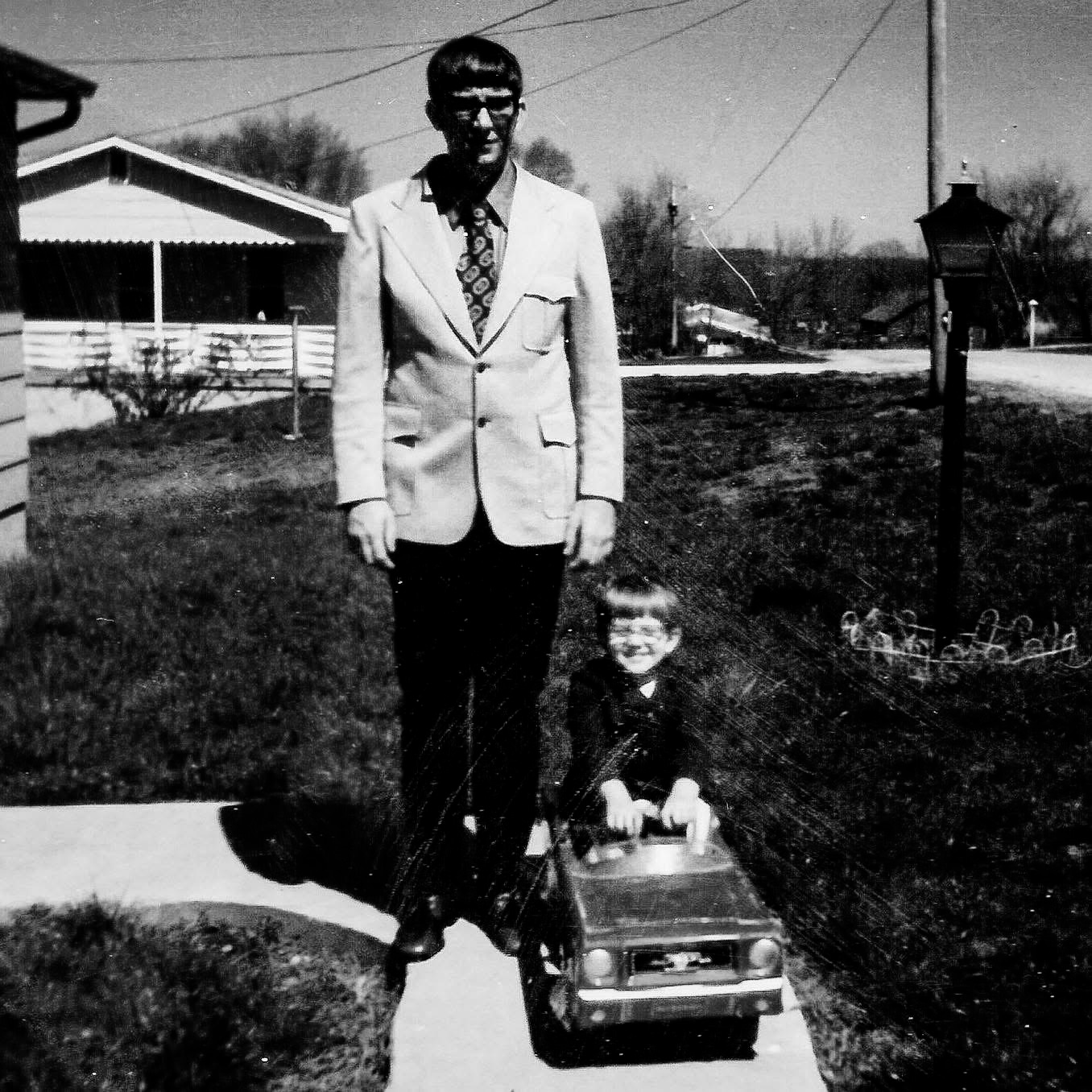 C Wayne France as a child in the Ozarks